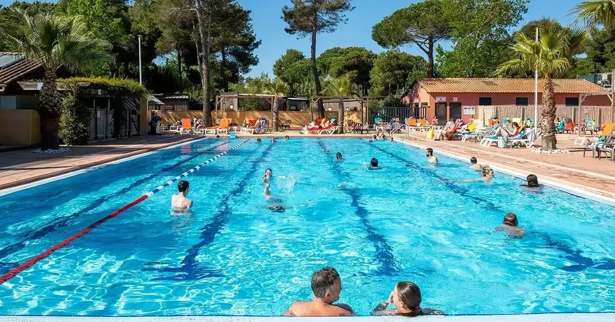 Piscina Camping Les Sablons - Sunêlia