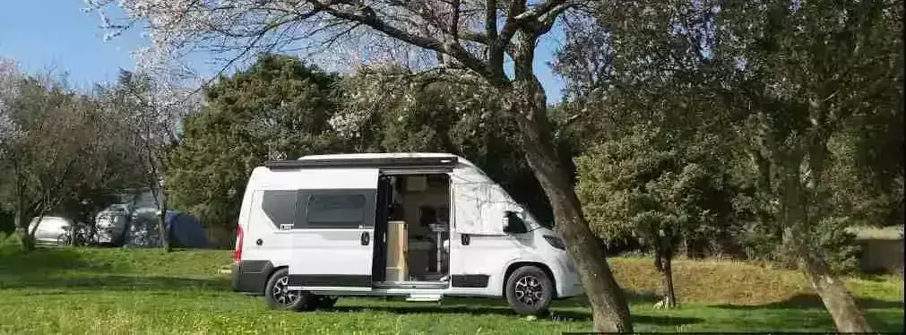 Piazzola camper Camping Les Truffieres