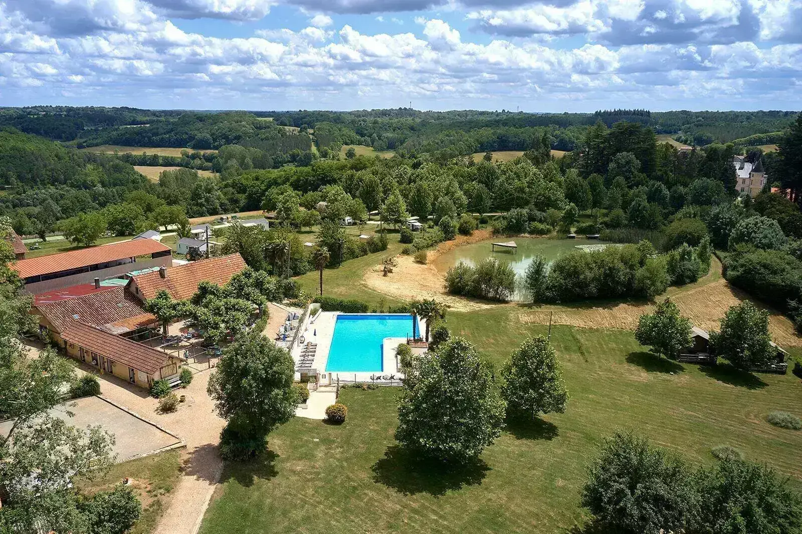 Panoramica Camping Lestaubière