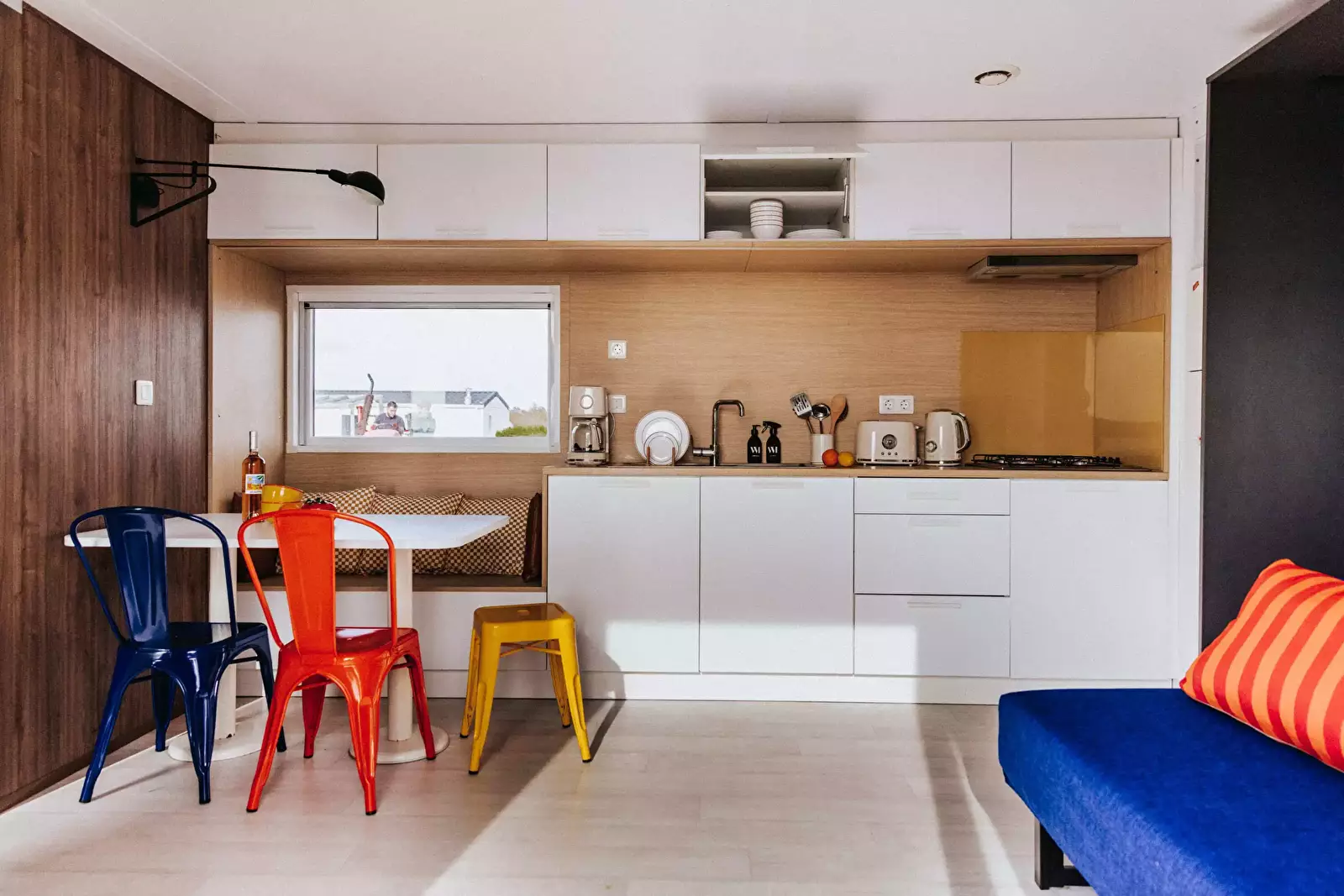 Interieur accommodatie Camping Liberté Landrellec