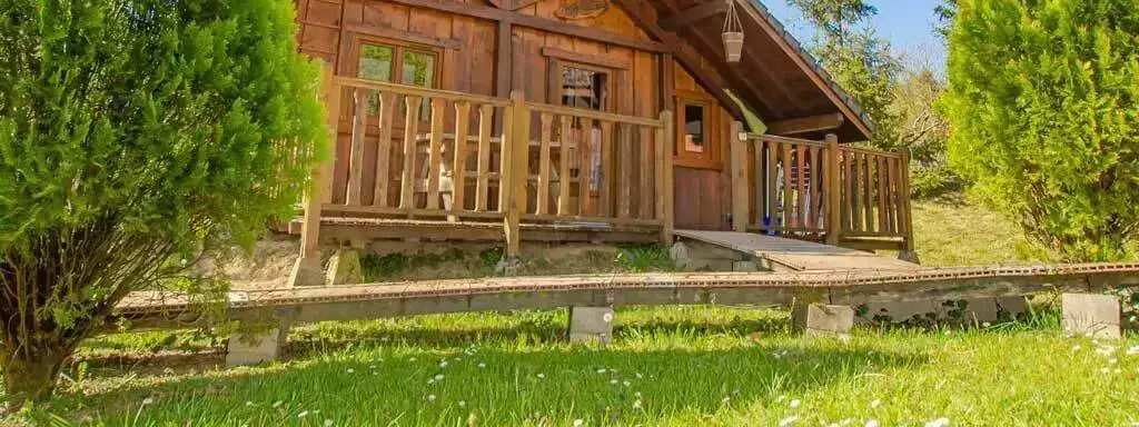 Chata - Rekreační dům Camping L'imprévu