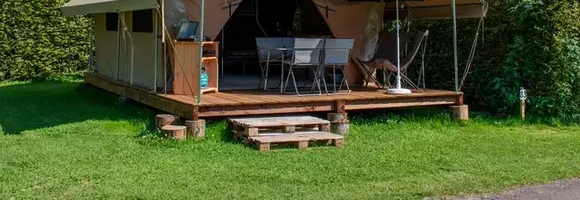 Safari tent Camping Longue Rive - Onlycamp
