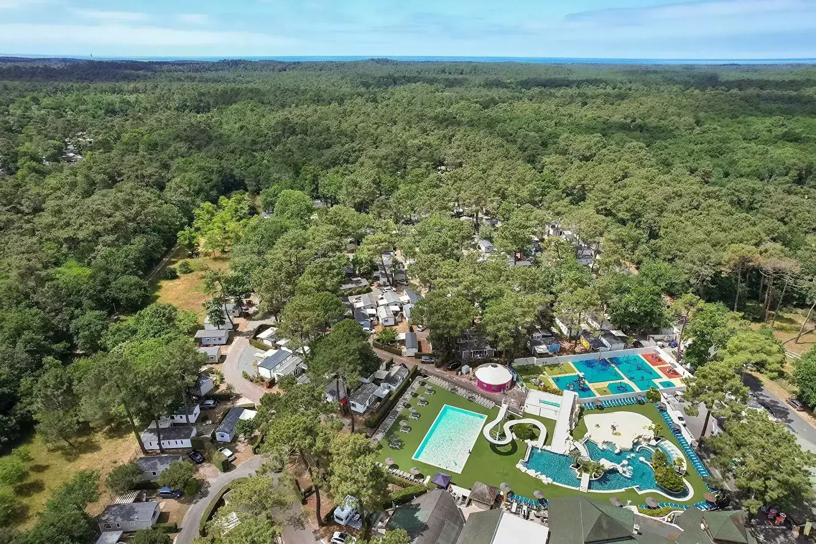 Aperçu de l'emplacement Camping L'Orée du Bois - Sandaya