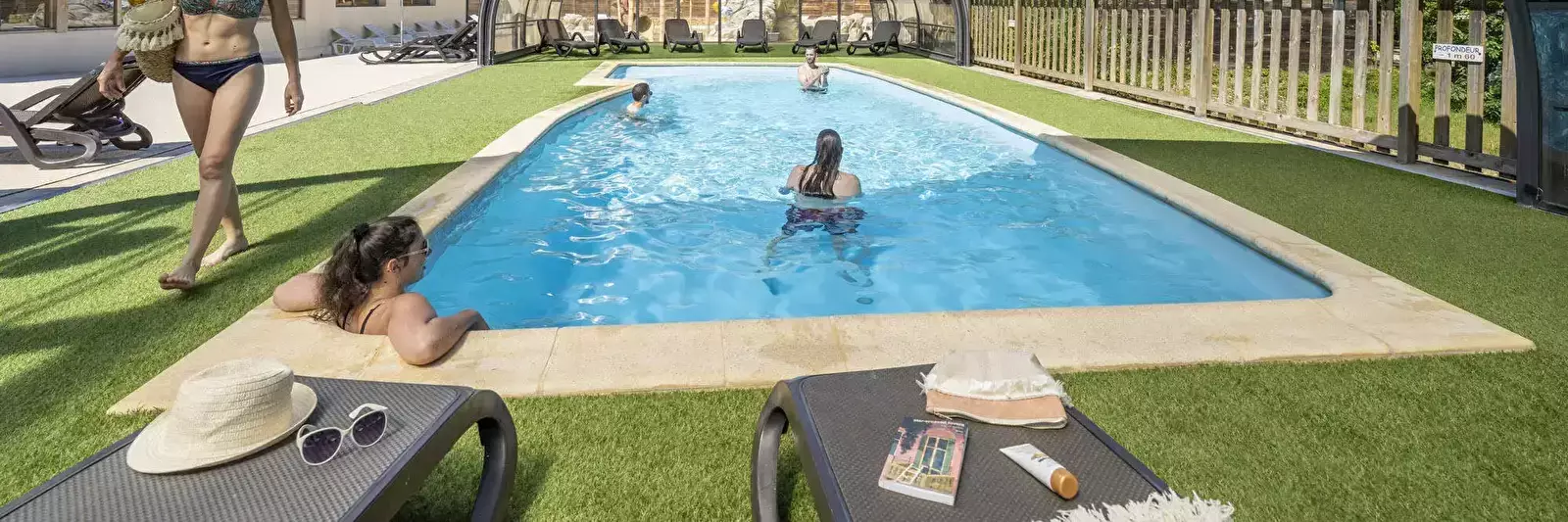 Piscina Camping Lou Castel