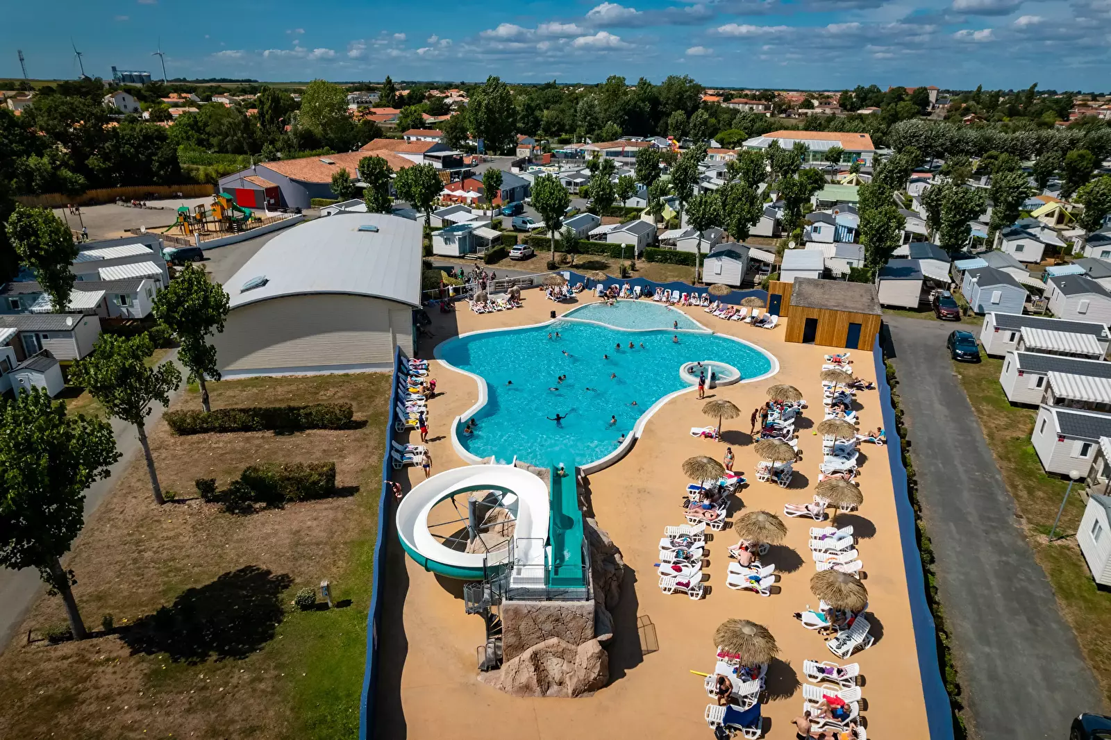 Piscina Camping maeva Club L'Atlantique