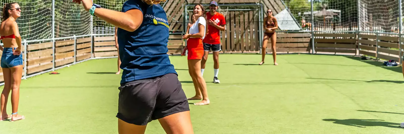 Volleybal Camping maeva Club Le Lagon d’Argelès