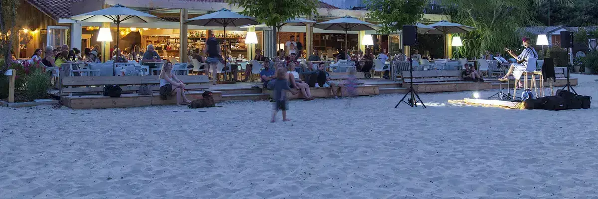 Pláž Camping Maguide Biscarrosse