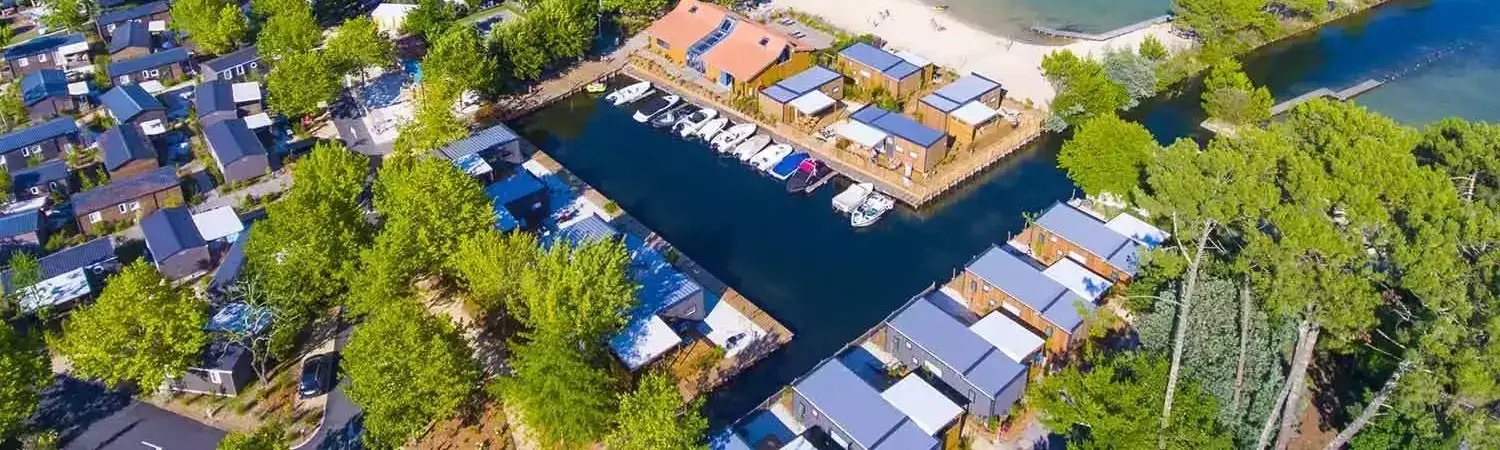 Pohled Camping Maguide Biscarrosse
