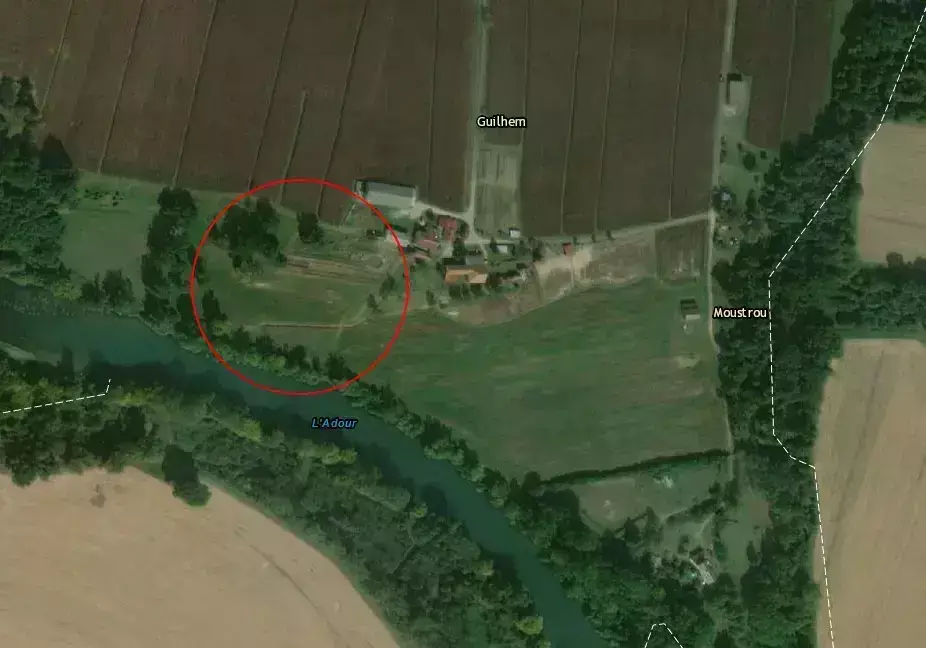 Resumen de ubicación Camping Marsan Daniel