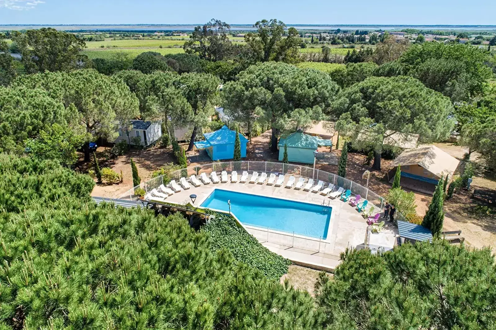 Piscina Camping Mas De Mourgues