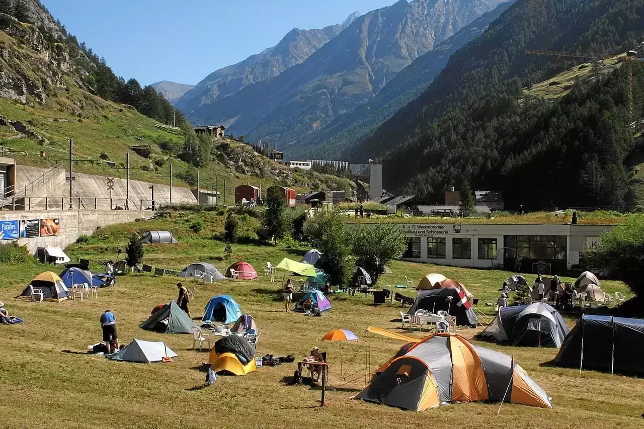 Kilátás Camping Matterhorn