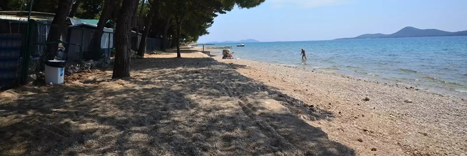 Pláž Camping Mediteran Kamp Ljutic