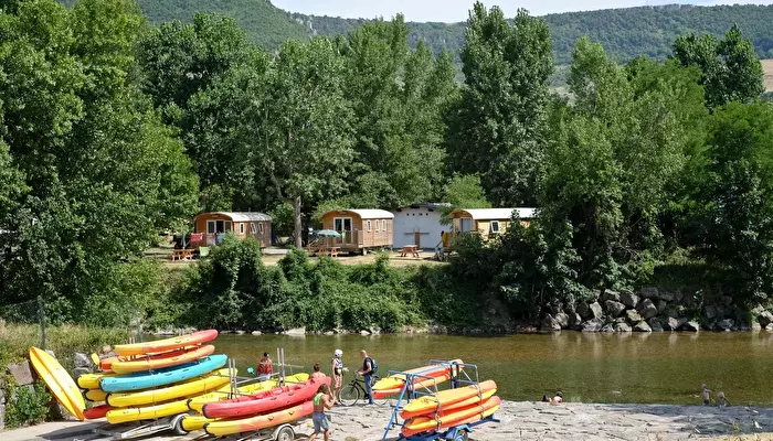 Camping Millau - Huttopia