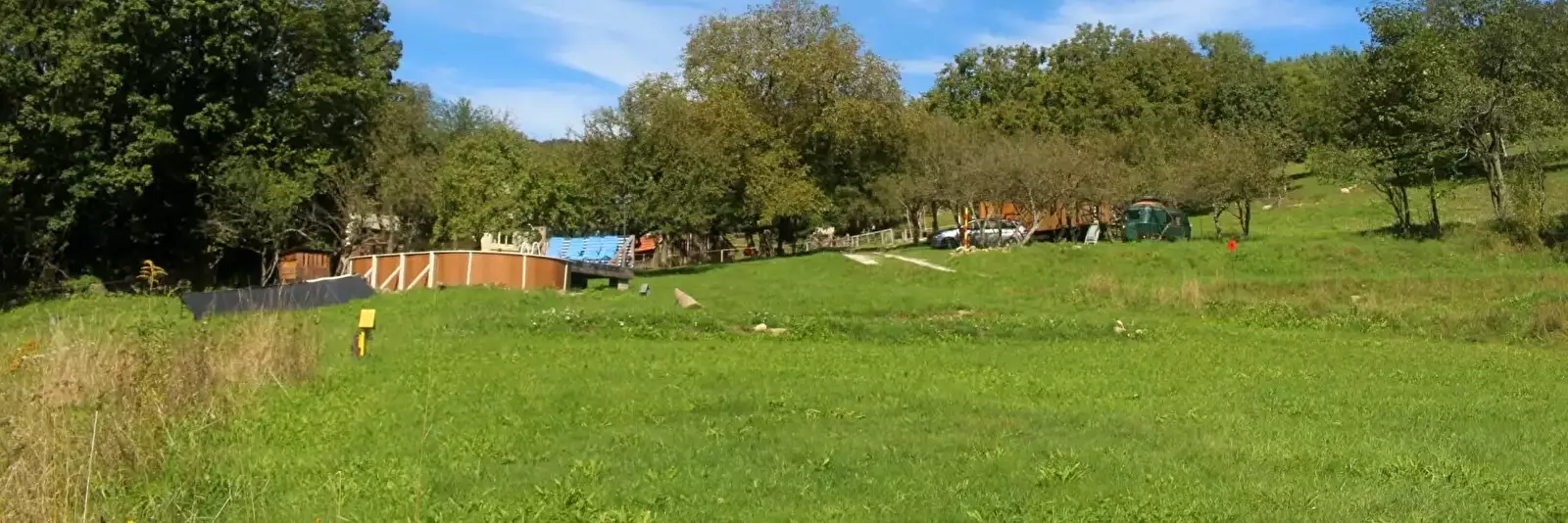 Aussicht Camping Modrá Farma