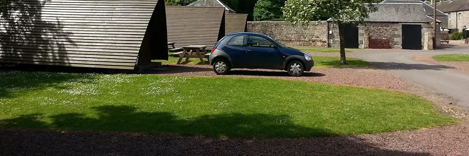 Mobile home Camping Mortonhall Gate