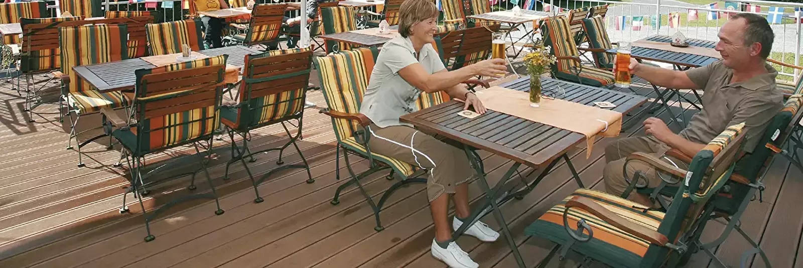Kavárna restaurace bar Camping Müllerhof - Fkk