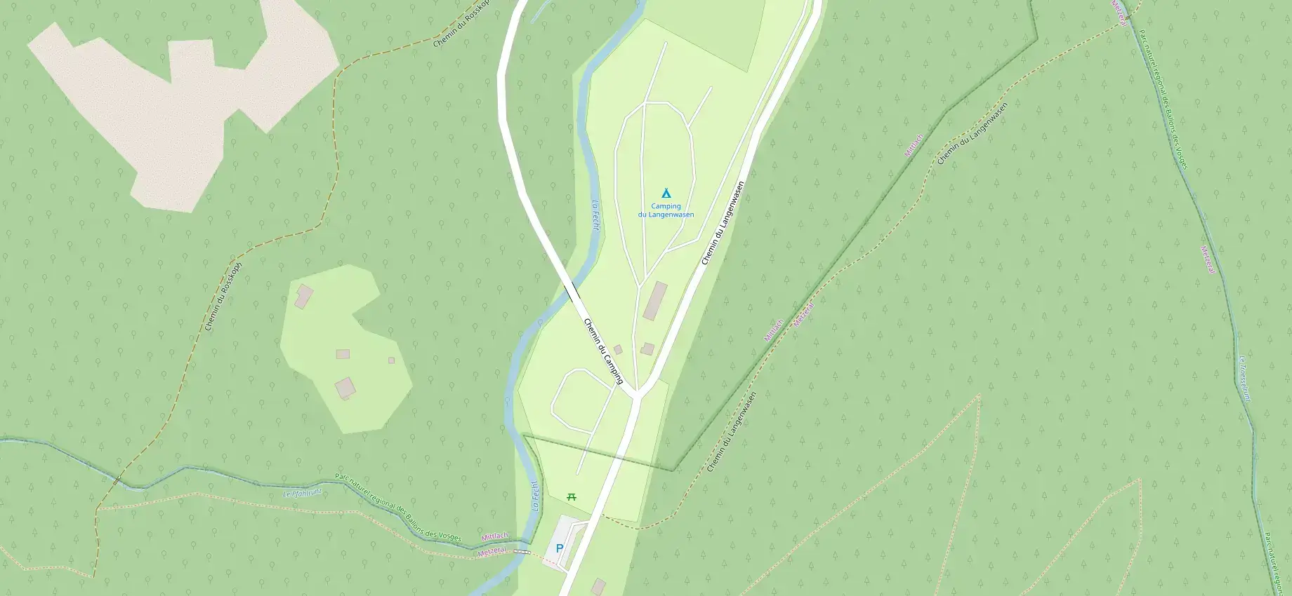 Camping municipal du Langenwasen in Mittlach, Frankreich (2026) | Buchen  Sie Ihren Campingplatz auf JetCamp.com