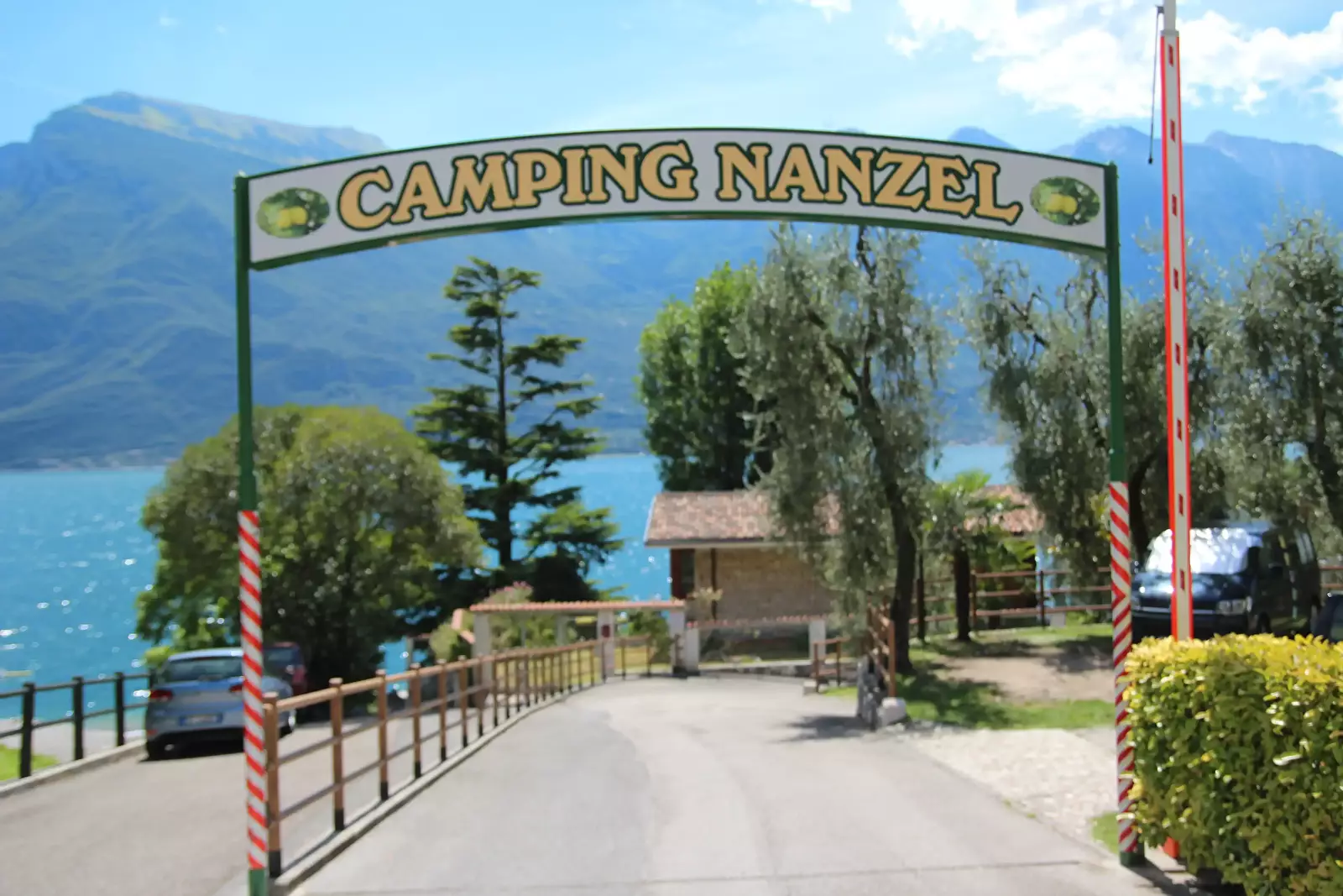 Bejárat Camping Nanzel