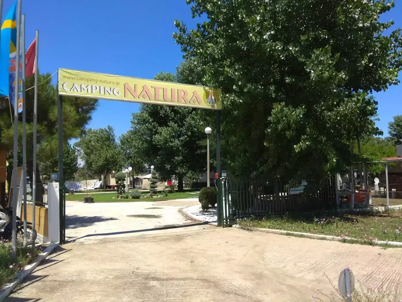 Vchod Camping Natura