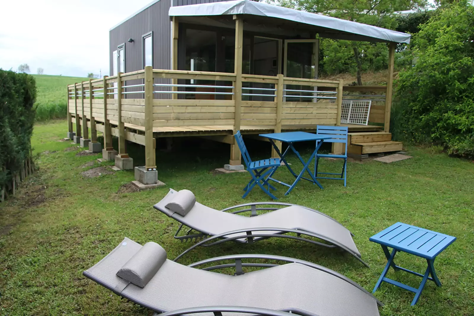 Uitzicht Camping Naturiste Les Aillos