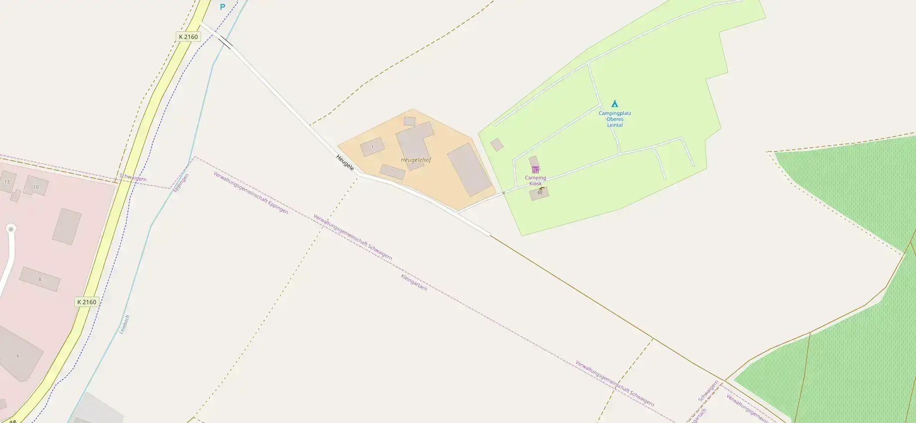 Camping Oberes Leintal in Schwaigern-niederhofen, Deutschland (2026) | Alle  Campingpltze auf JetCamp.com