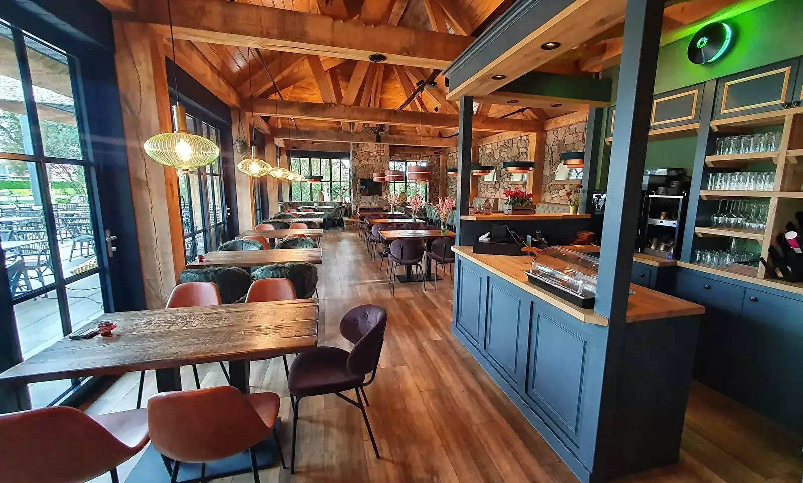Kavárna restaurace bar Camping Oosterbos
