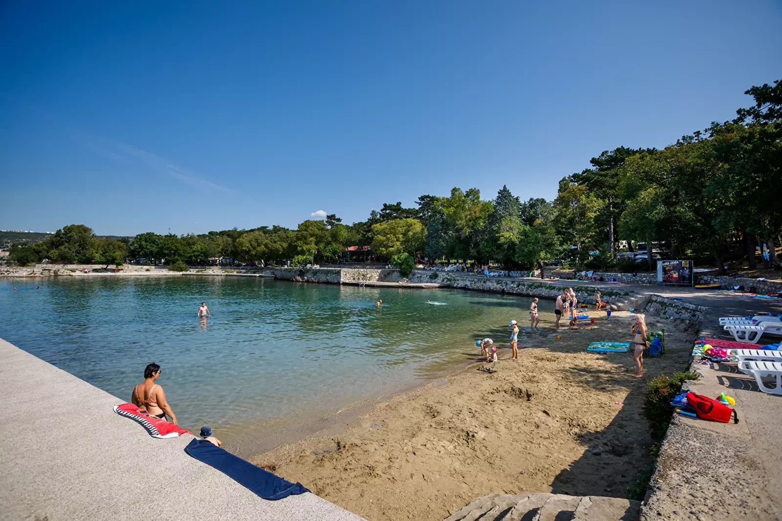 Pláž Camping Ostro
