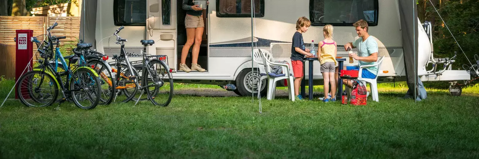 Karavan Camping Ostseecamp Rostocker Heide