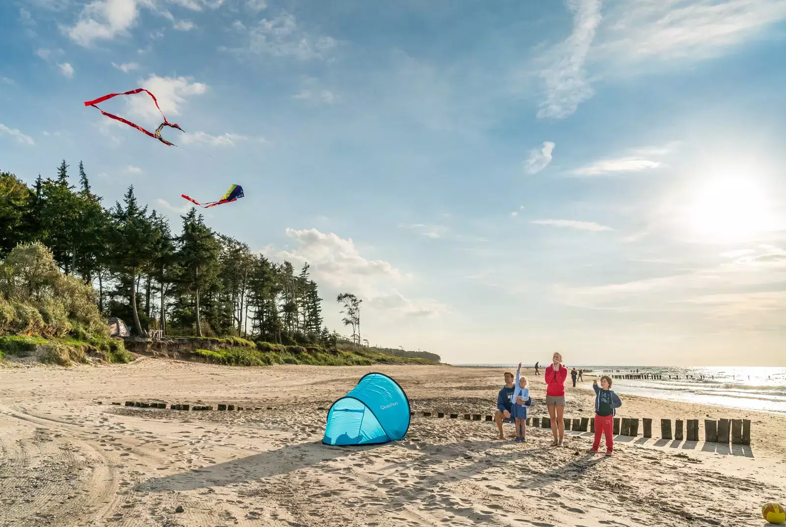 Pláž Camping Ostseecamp Rostocker Heide