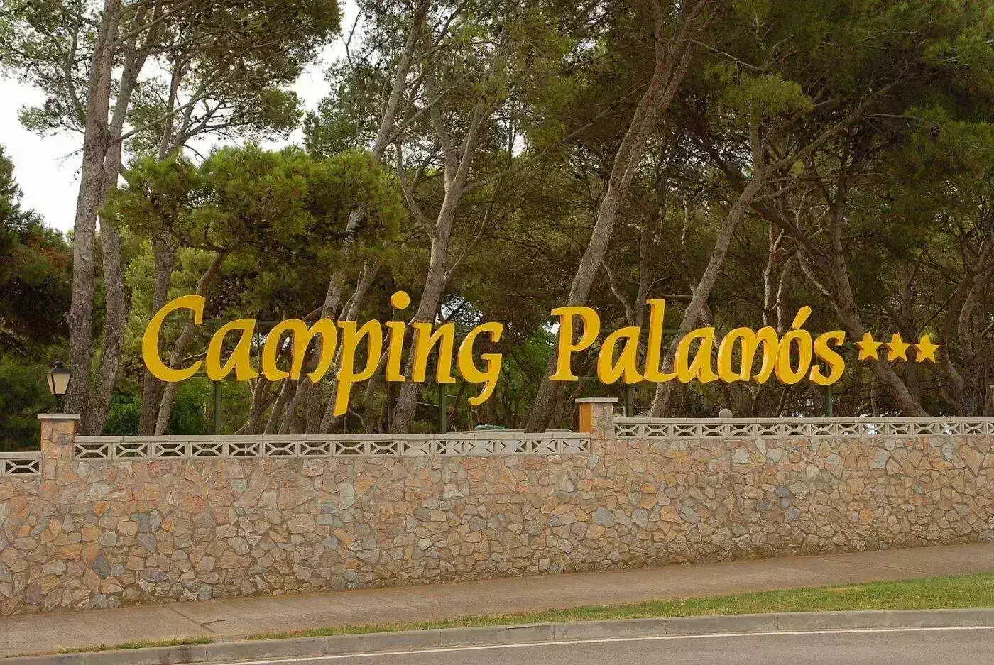 Vchod Camping Palamós