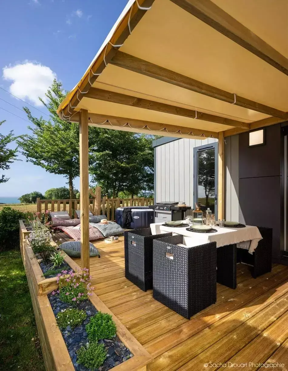 Chalet-Bungalow Camping Paradis Bellevue - Erquy
