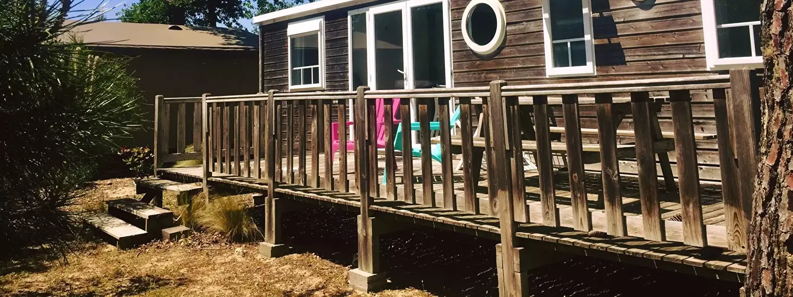 Casa Mobile Camping Paradis des Pins - Soulac