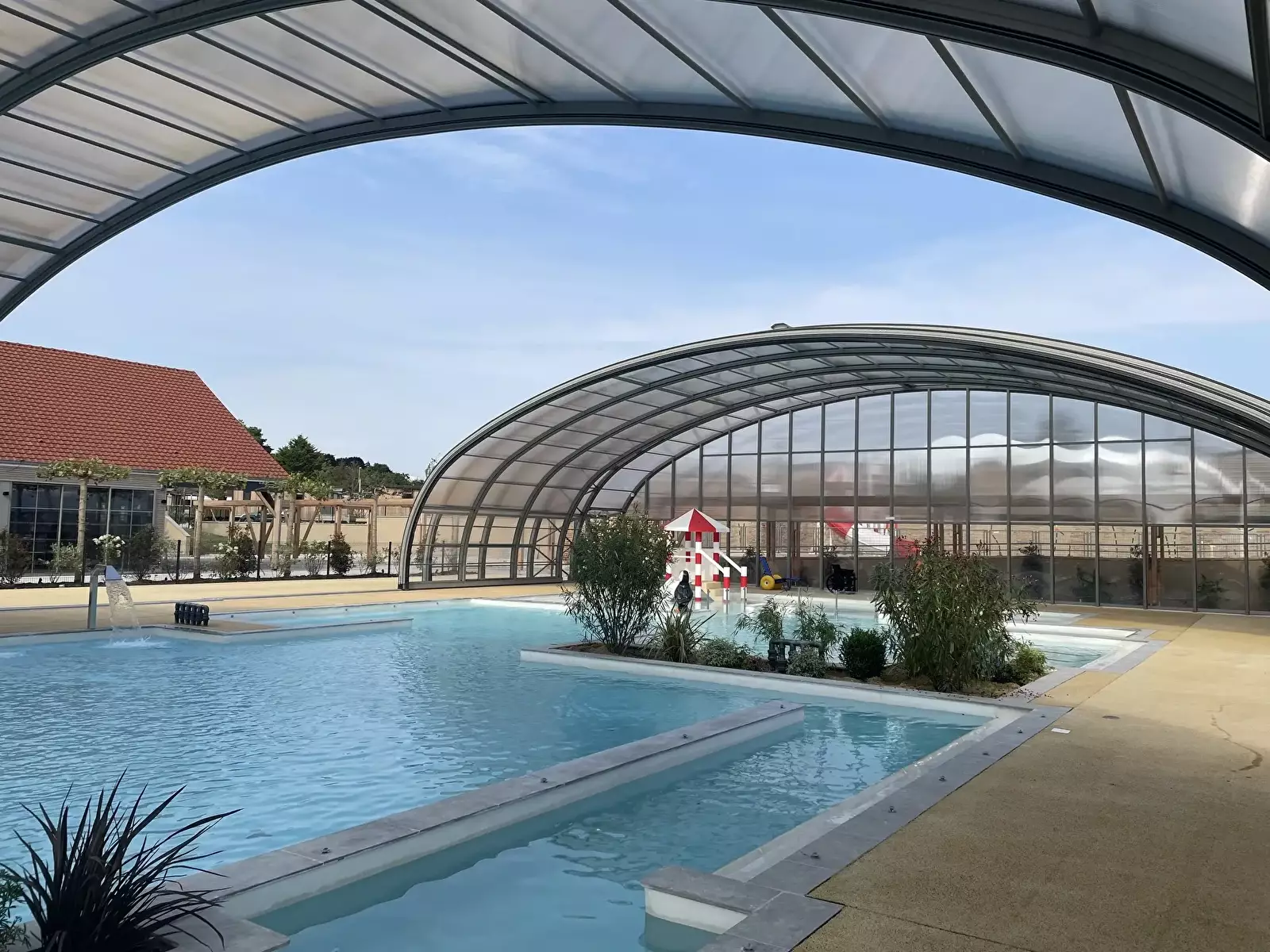 Zwembad Camping Paradis La Croix l'Abbé