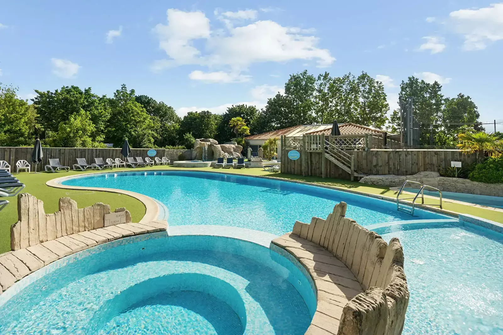 Piscina Camping Paradis La Grand'Metairie
