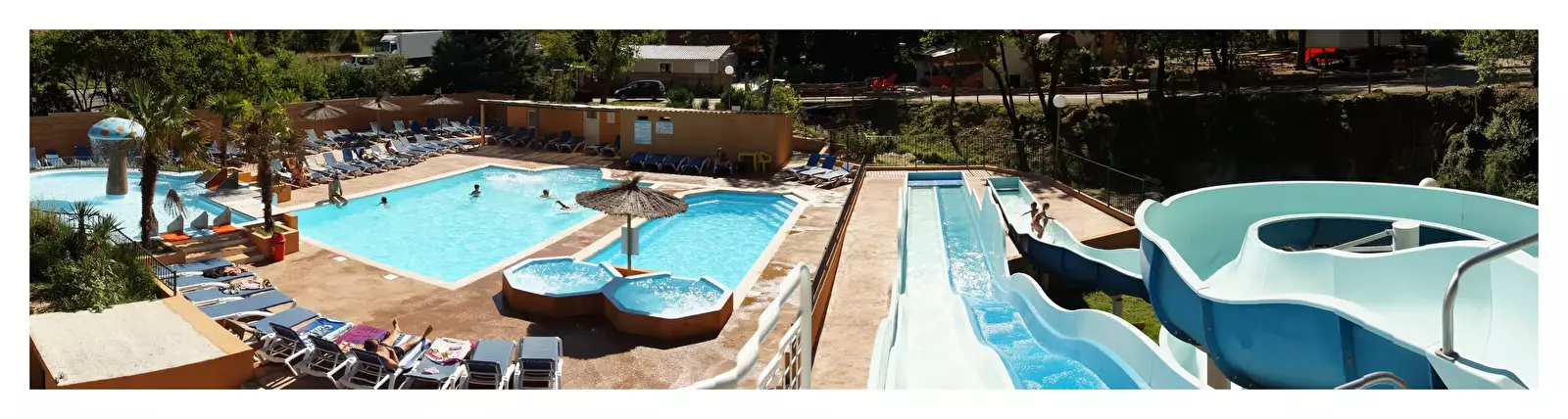Piscina Camping Paradis Le Ruou