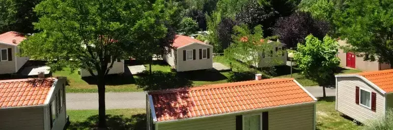 Casa Mobile Camping Paradis Le Val de Coise