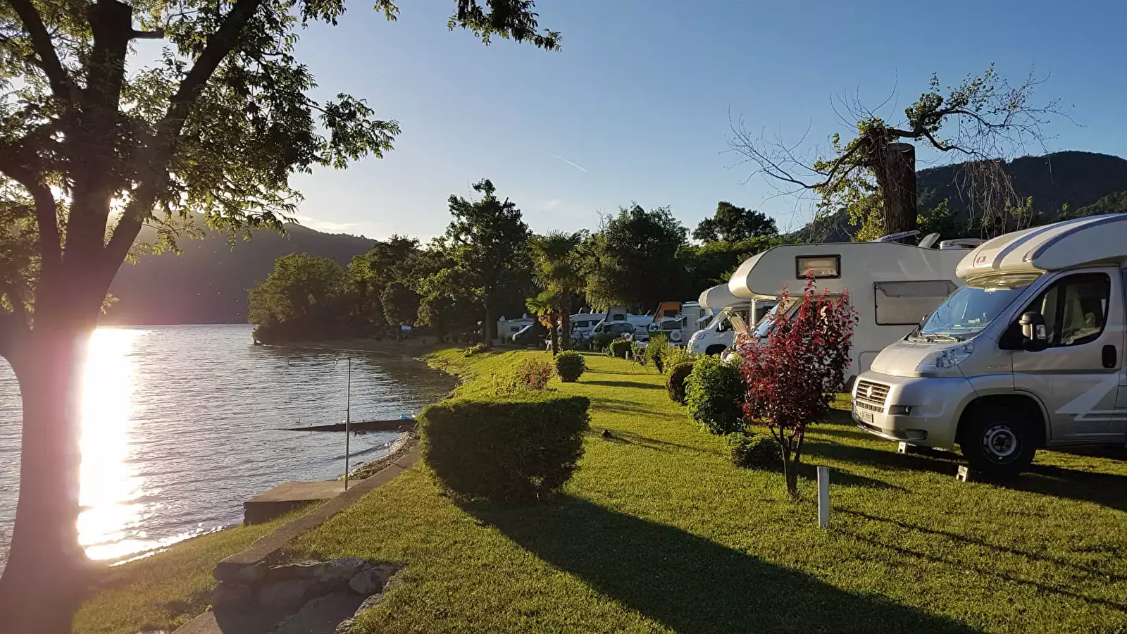 Lage Camping Paradiso Lago