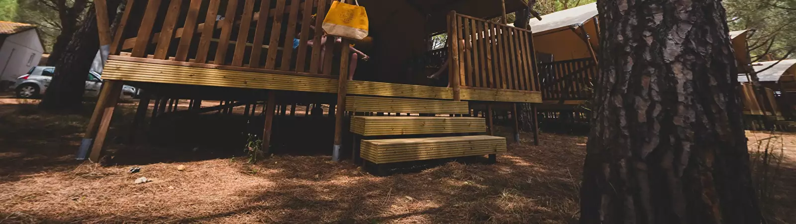 Safaritält Camping Parc Belle-Vue