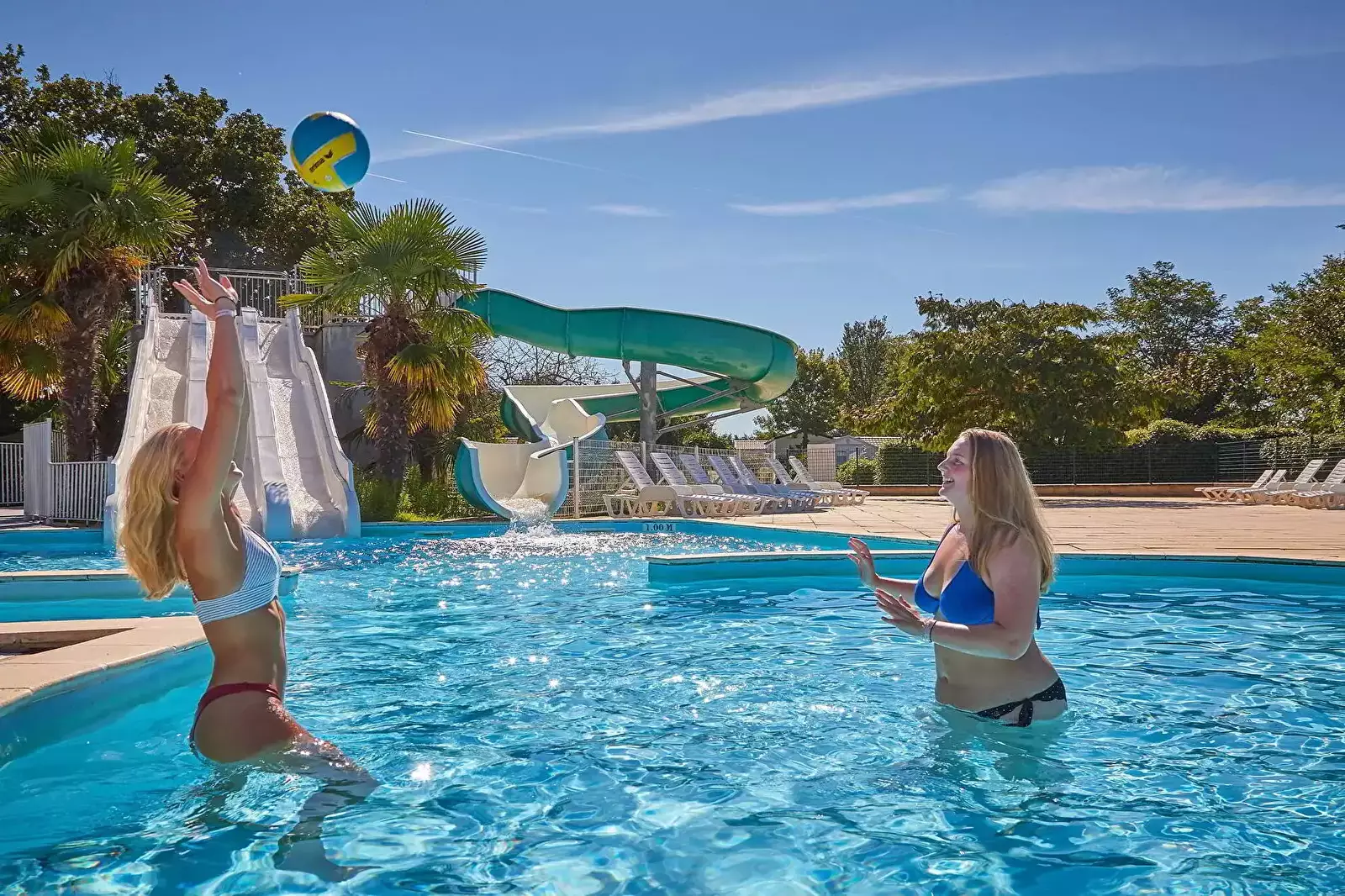 Svømmepøl Camping Parc des Allais - Tohapi