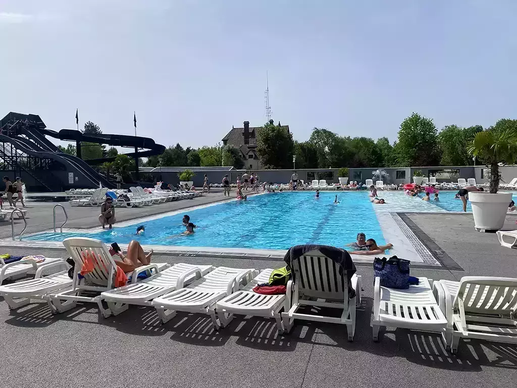 Plavecký bazén Camping Parc Saint Hubert