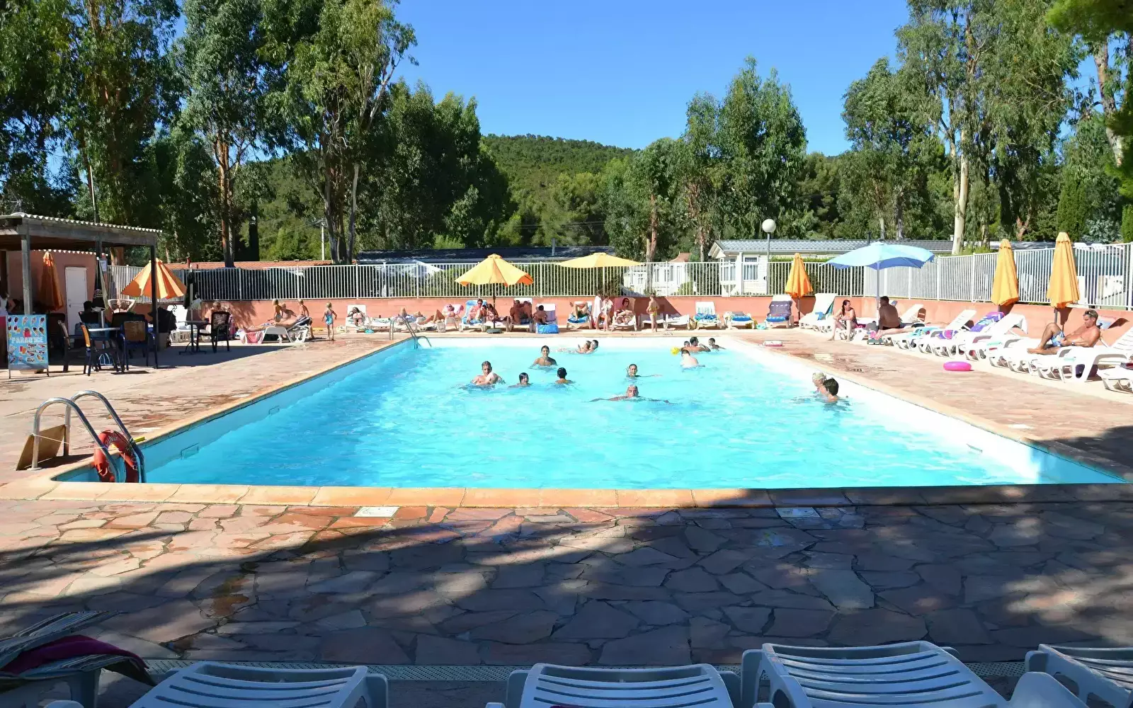 Svømmepøl Camping Parc Valrose