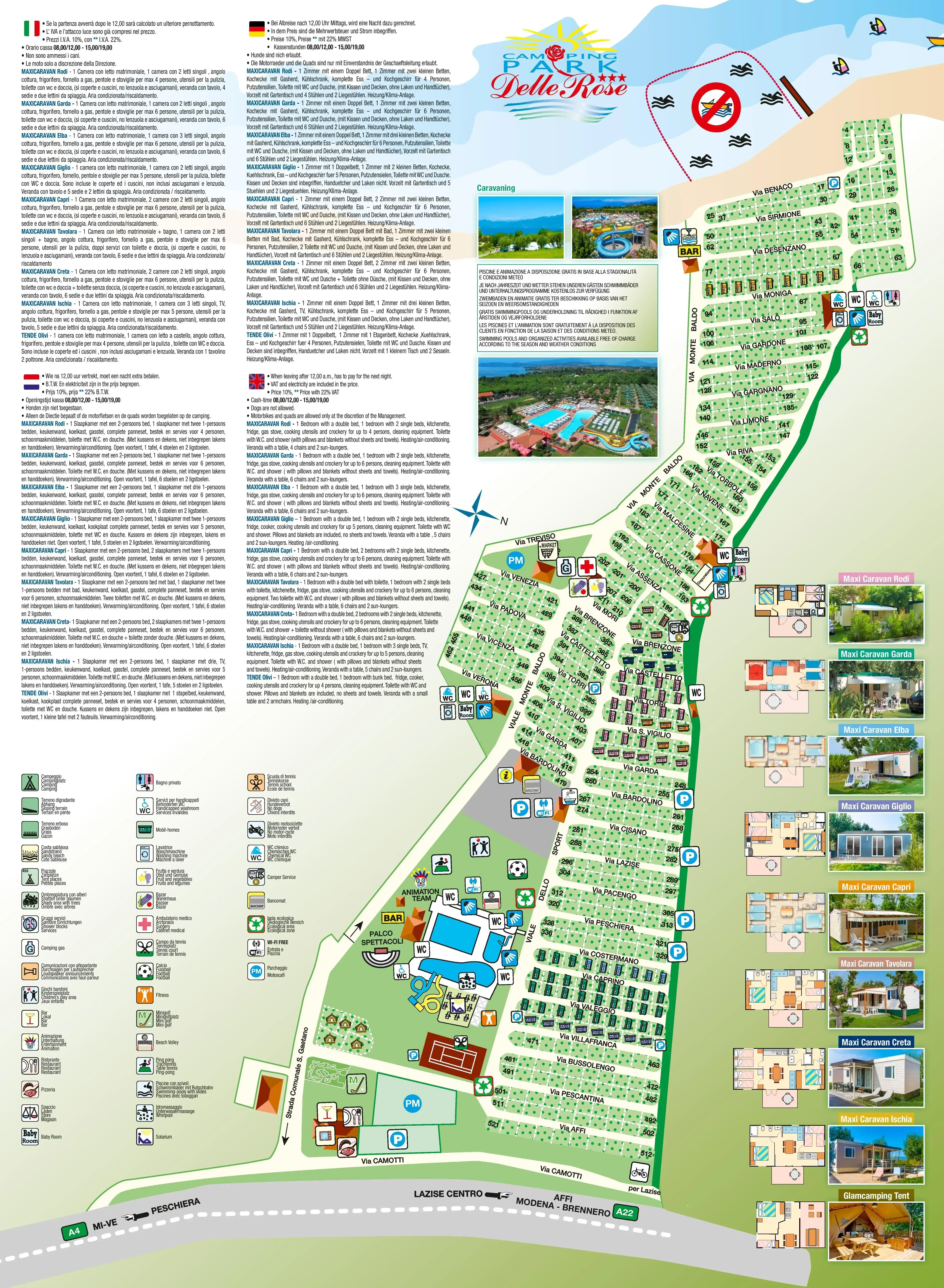 Camping Park Delle Rose in Lazise, Italien (2026) | Alle Campingpltze auf  JetCamp.com