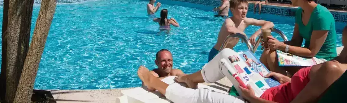 Swimming pool Camping Perran Sands - Haven