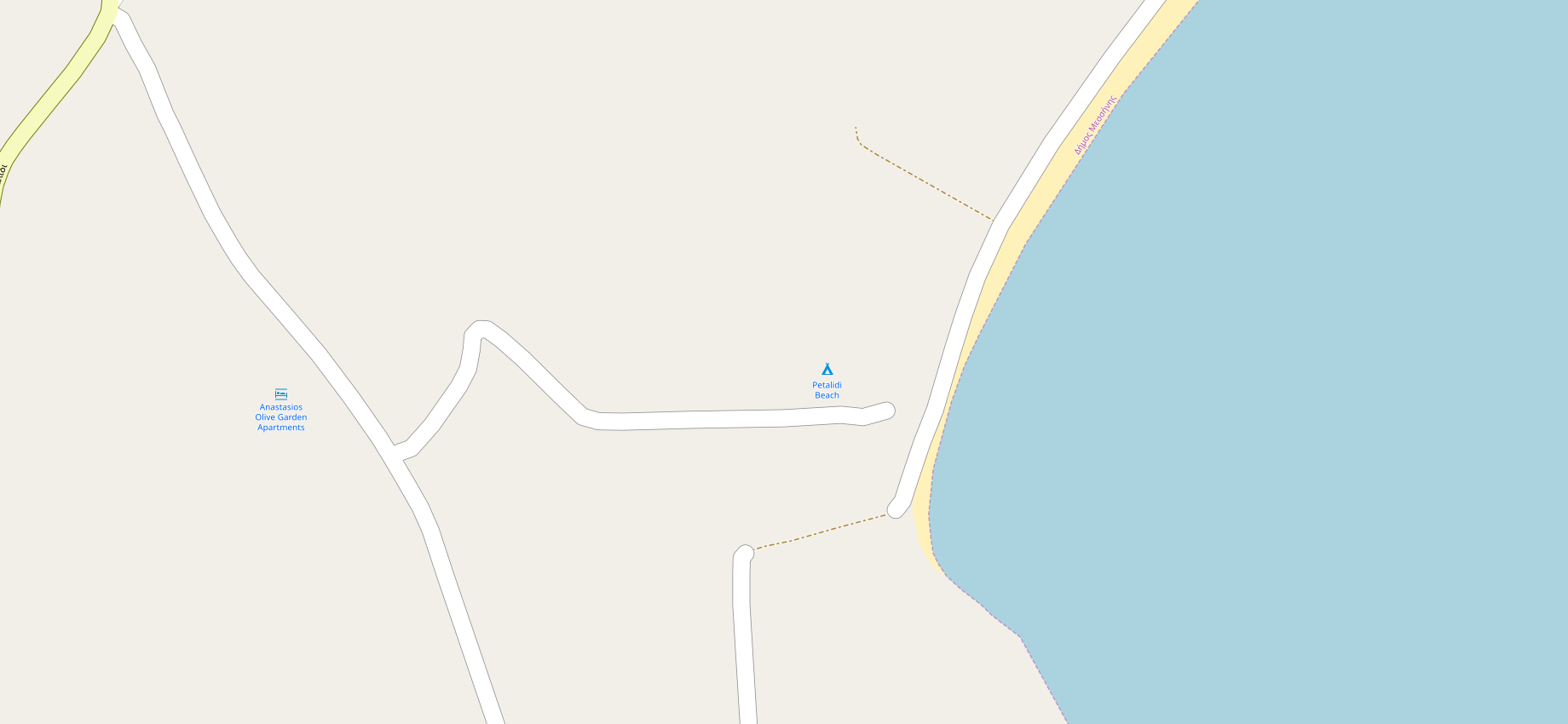 Camping Petalidi Beach W Petalidi Messinia Grecja Jetcamp Com