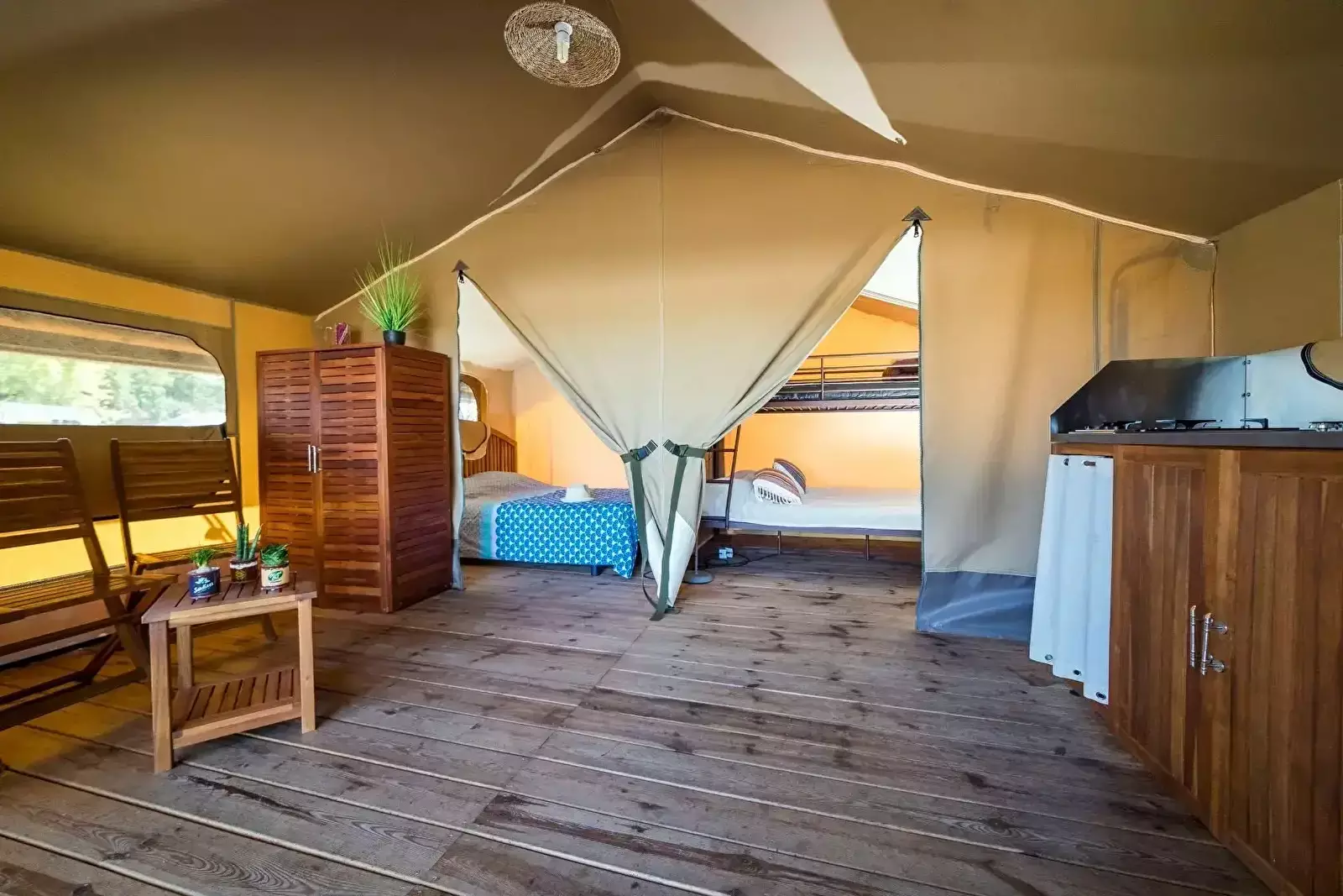 Interiér ubytování Camping Pipiou