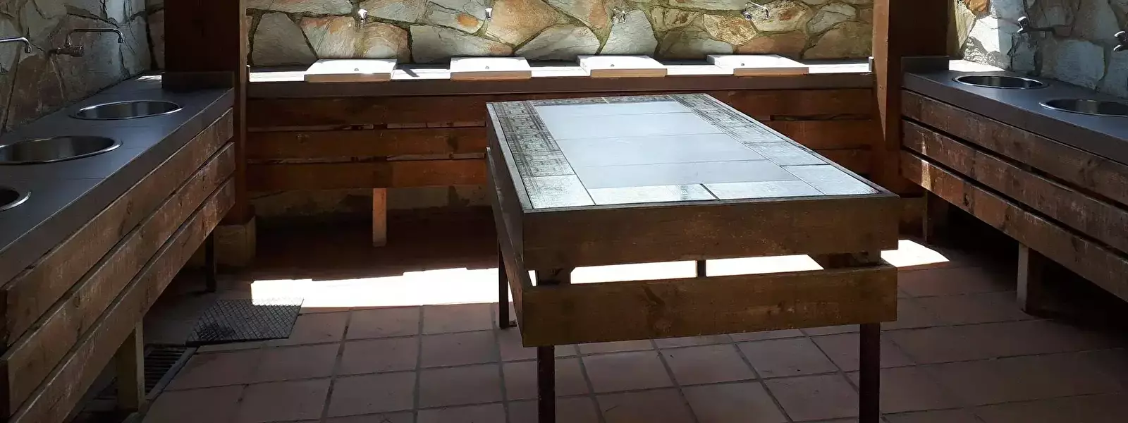 Sociální zařízení Camping Playa de Troenzo