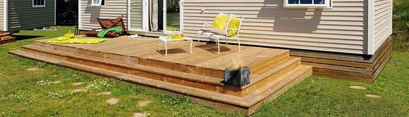 Hytte-Bungalow Camping Pomme De Pin