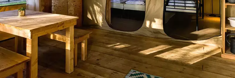 Interior cottage-bungalow Camping Pont De Deulin