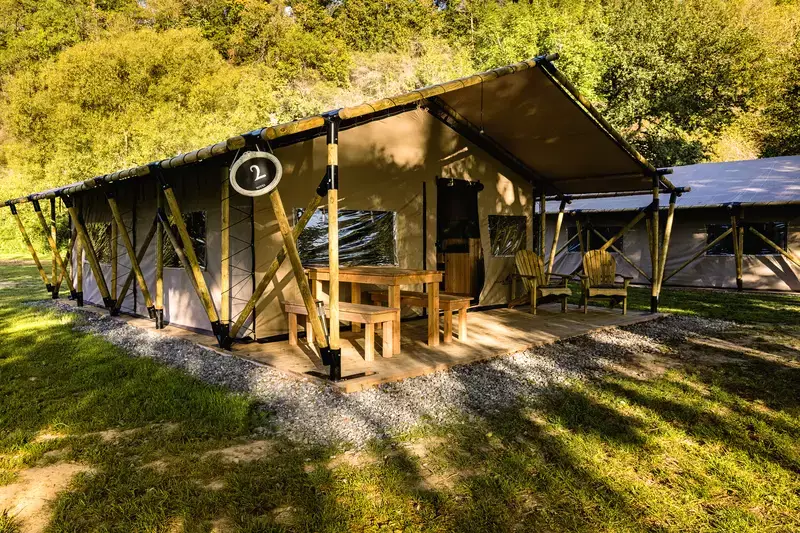 Safari tent Camping Pont De Deulin