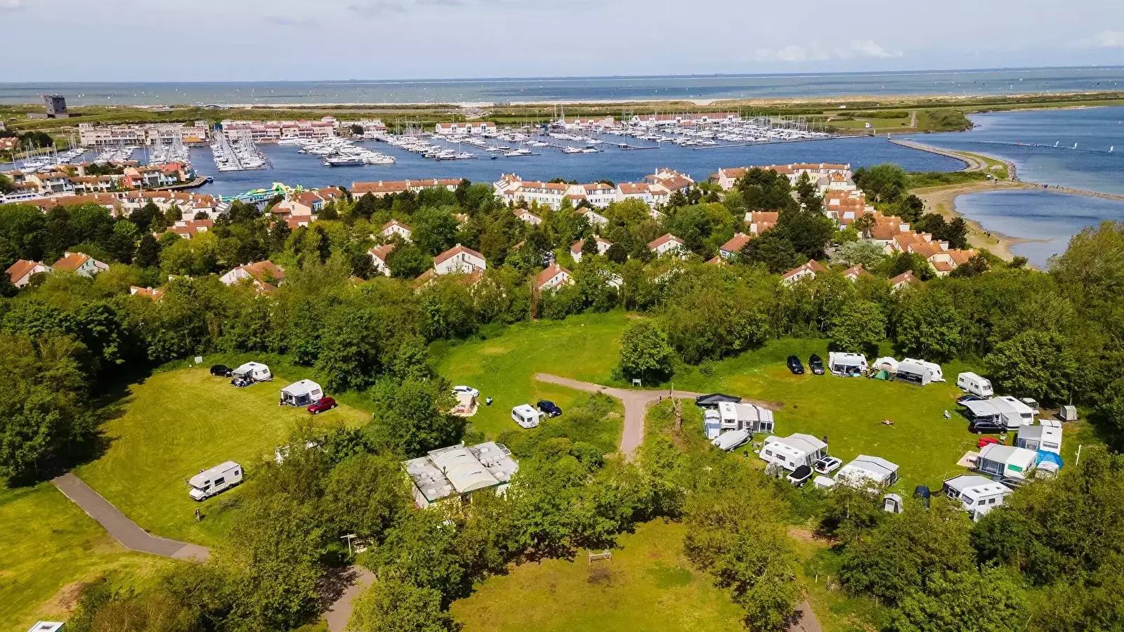 Overview Camping Port Zelande - Centerparcs